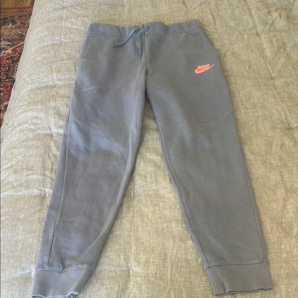 Nike Kids Blue/Gray Jogger Pants - Picture 1 of 6